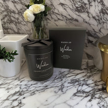 Load image into Gallery viewer, Waxes of Windsor 'Pitch Black' 20cl Fragranced Natural Soy Candle