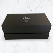 Load image into Gallery viewer, Luxury Black Two Candle Gift Set Box
